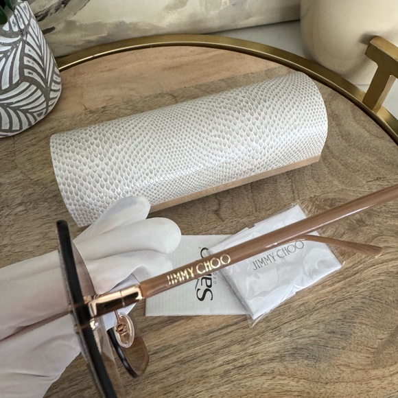 SALE❤️JIMMY CHOO Letis gradient oversized square sunglasses 🌸 - Picture 13 of 16